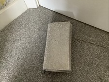 Quiz Silver Diamante Clutch Bag with cross body Chain Strap Used Good Condition