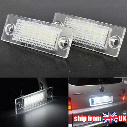 Led rear number plate - 2x,