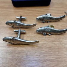 Wels catfish lapel pin badge