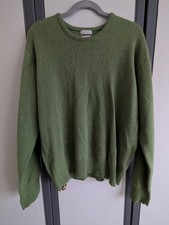Ladies Pale Green House of Bruar Lambswool Pullover Size L
