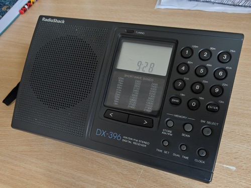 Radioshack 396 sw - dx-396, am/sw/fm