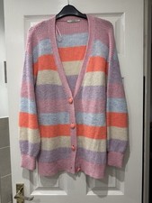 George Asda Colourful Striped Cardigan Size S