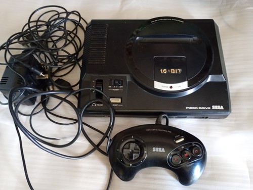 Sega mega drive bit console - mega, 16-bit
