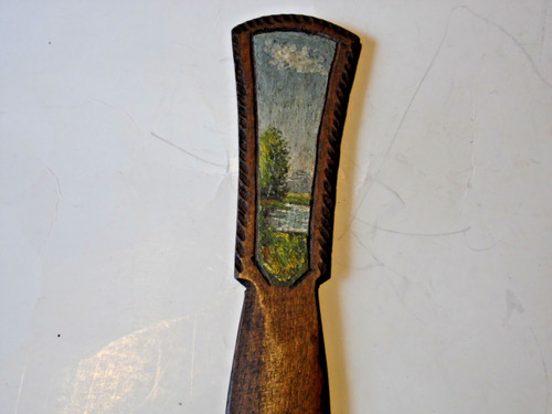 Vintage hand carved and - ,