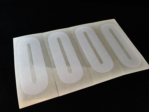 Set white number - white,