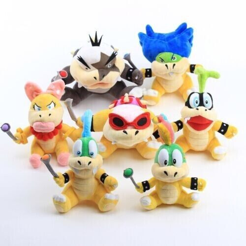 7pc set mario - mario, larry