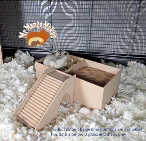 Hamster dig box sand - hamster,