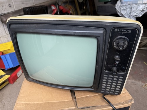 Vintage hitachi transistor - transistor, tv