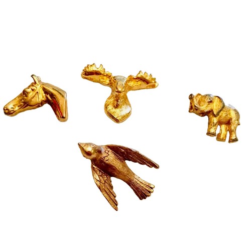 Vintage lot gold tone - gold,