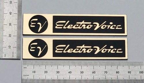 Electrovoice speaker badge - electrovoice,