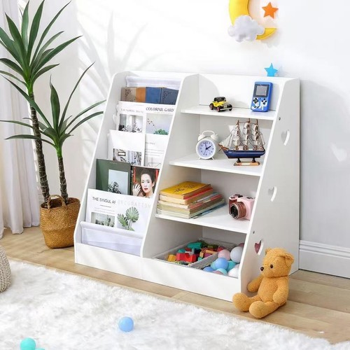 White tier kids wooden - 4-tier,