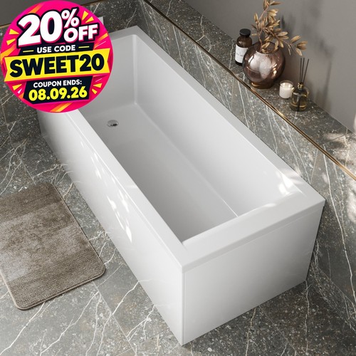 Modern bathroom single ended - modern,