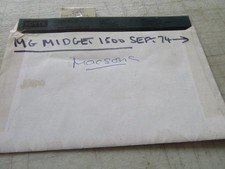 MG MIDGET 1500 PARTS MICRO