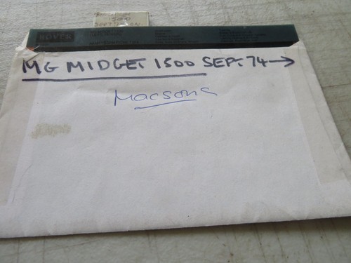 Midget 1500 parts - parts, micro