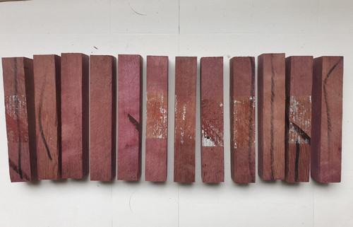 Pre owned purple - heart, wood