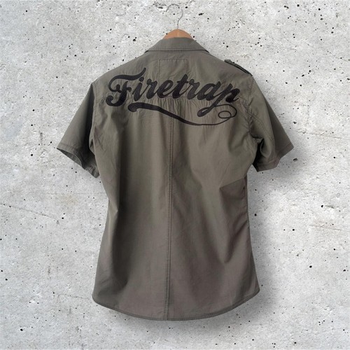 Firetrap military style - military, shirt