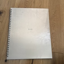 Madonna Sex Book 1992 Used