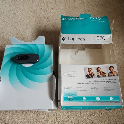 Logitech c270 webcam - logitech, hd