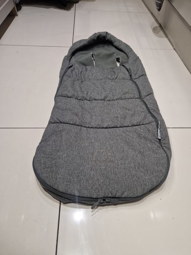Bugaboo footmuff grey melange - grey,
