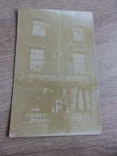 Postcard  Shop Front  WALTER E