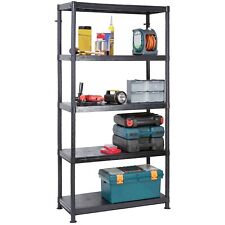 5 Tier Plastic Shelving Unit