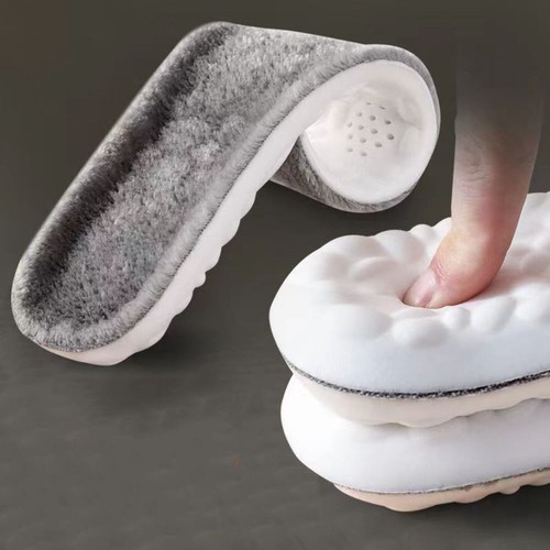 Warm plush insoles - insoles, thicken
