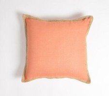 Coral jute border premium