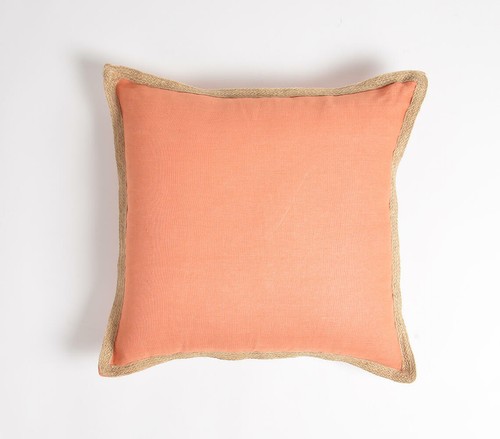 Coral jute border premium