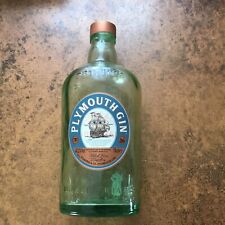 Empty Plymouth Navy London Gin Bottle, 70cl Upcycling Craft