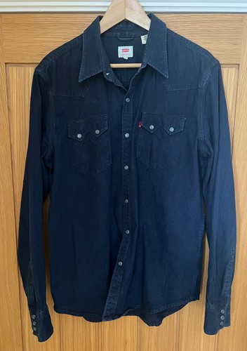 Levi mens indigo blue denim