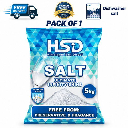 Dishwasher salt 5kg bag - 5kg,
