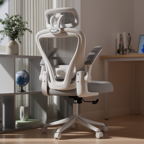 Office desk chair with lumbar - chair,