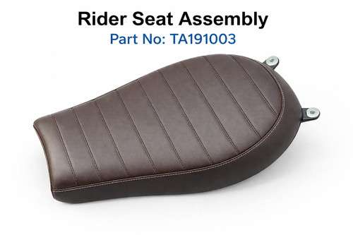 Rider seat assembly - seat,