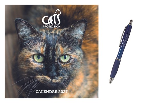 Cats protection wall calendar - protection,