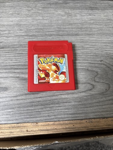 Pokemon red version game boy - red,