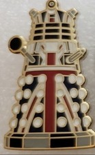 Dr Who Union Flag Dalek Badge
