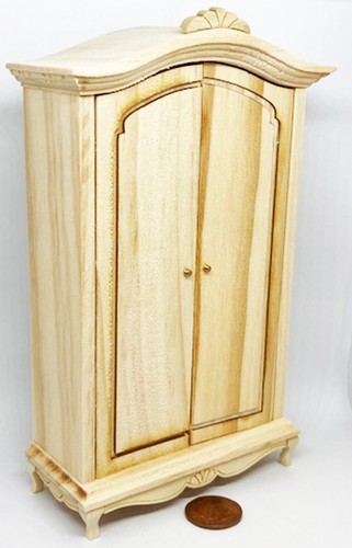 Doll house wooden wardrobe - house,