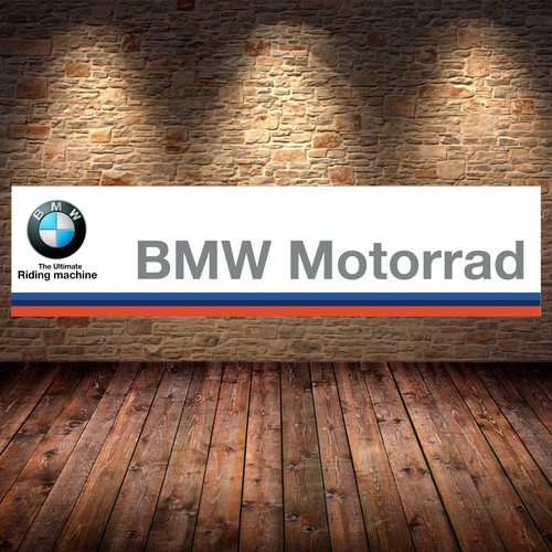 Bmw motorrad banner garage - bmw,