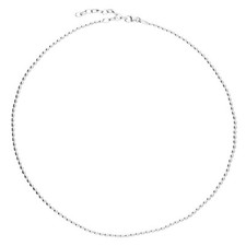 Sterling silver necklace 41cm - sterling,