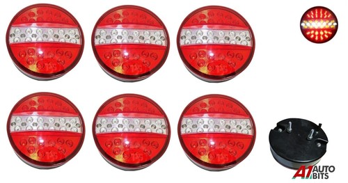 Led round rear - tail, lamp