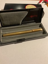 VINTAGE ROTRING FOUNTAIN PEN 14k GOLD NIB