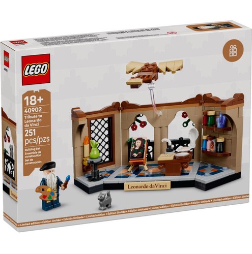 Lego tribute leonardo da - leonardo,