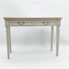 Wooden console table drawer - wooden,