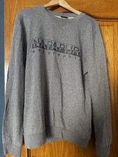 Mens Large Napapijri Grey