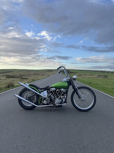 1954 harley davidson panhead - 1954,