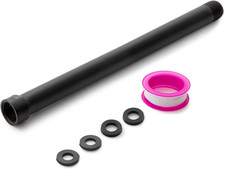 Matte Black 25cm Shower Head