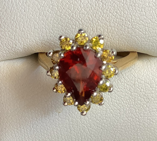 Ring 18ct yellow gold - 18ct,