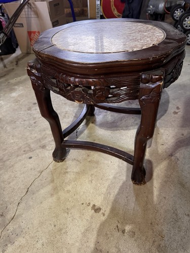 Chinese rosewood carved - rosewood,