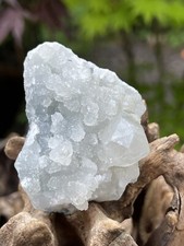 White Apophyllite Cluster Bed