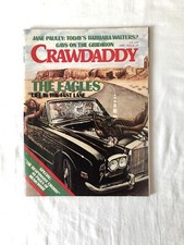 Crawdaddy magazine USA - The Eagles: Life in the fast lane cover (April 1977)